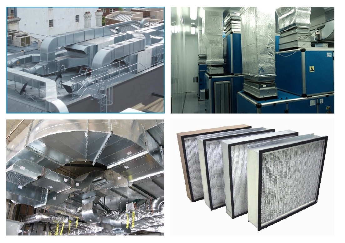 HVAC system for clean room - Matsya Hyderabad